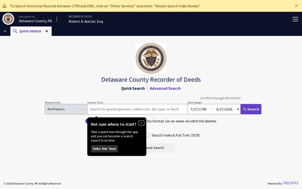 Upper Darby Township residents directory Recorder Cloud Search