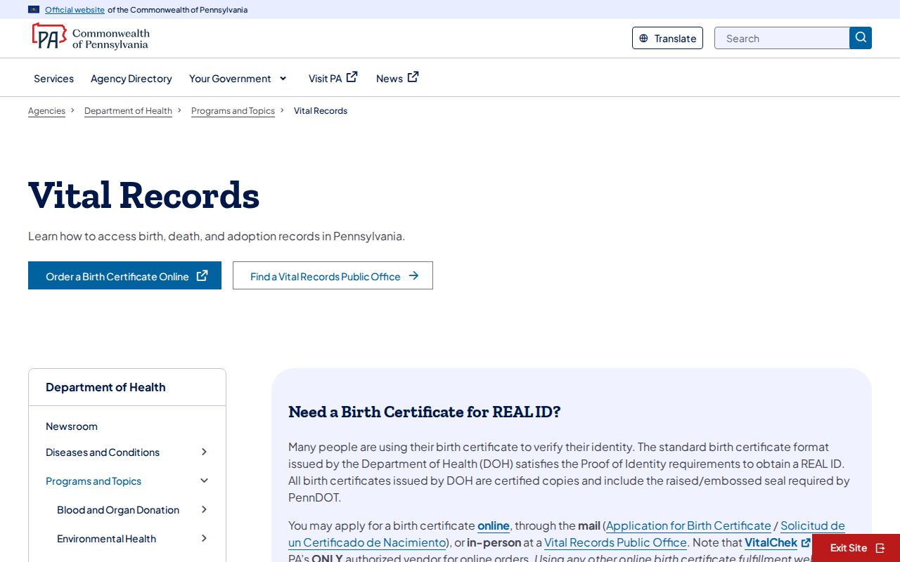 Upper Darby Township residents directory Pennsylvania vital records hub